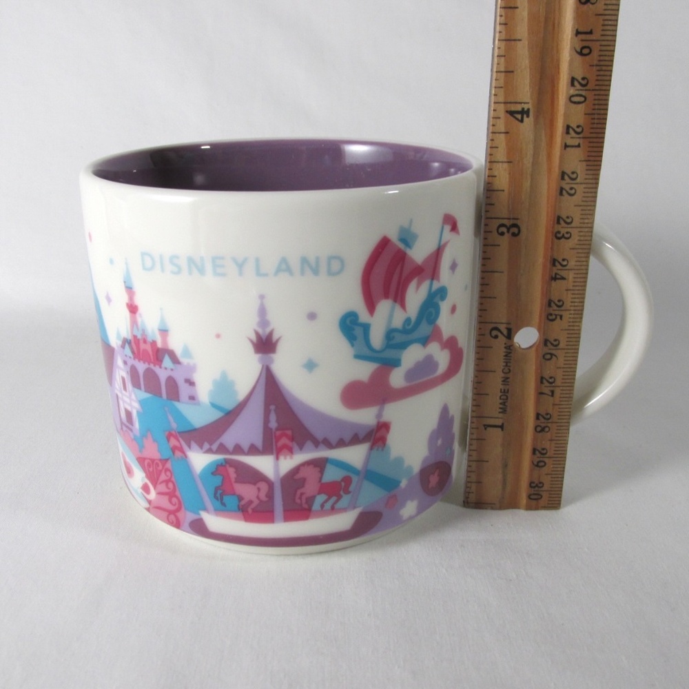 Starbucks Coffee Mug Disneyland Fantasyland You Are Here Collection Disney Parks - Picture 9 of 10